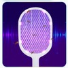 Electric Mosquito Racket Multi Function 2 in 1 USB Charging