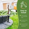 FlexiBorder Lawn Edging - 5 x BLACK Spare Garden Pegs