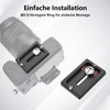UTEBIT PU-60 Schnellwechselplatte, 2 Stück Quick Release Plate mit 1/4"