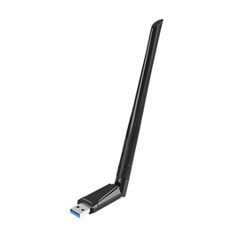 WiFi Dongle USB 3.0 1300M Dual Band High Gain Antenna Easy Installation High Safety WiFi Adapter for Office Travel