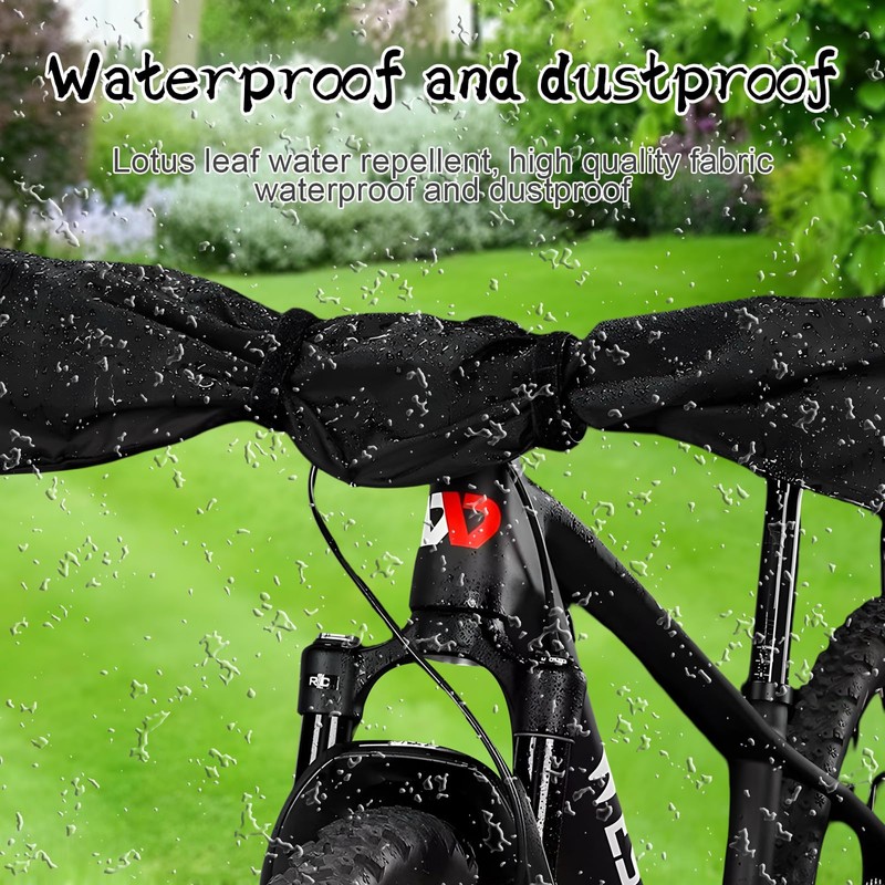 Suuwwn Handlebar Protective Cover Ebike Transport Protection Pack of 2