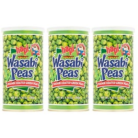 Hapi Snacks Wasabi Peas, Hot, 9.9 Oz (Pack of 3)