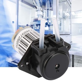 6V Peristaltic Pump, Water Peristaltic Pump for Aquarium Lab Analytical, Biochemical Analysis, Fine Chemicals, Biotechnology(6V Flat)