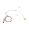 GTD Audio Beige Double Earhook Headset Omnidirectiona