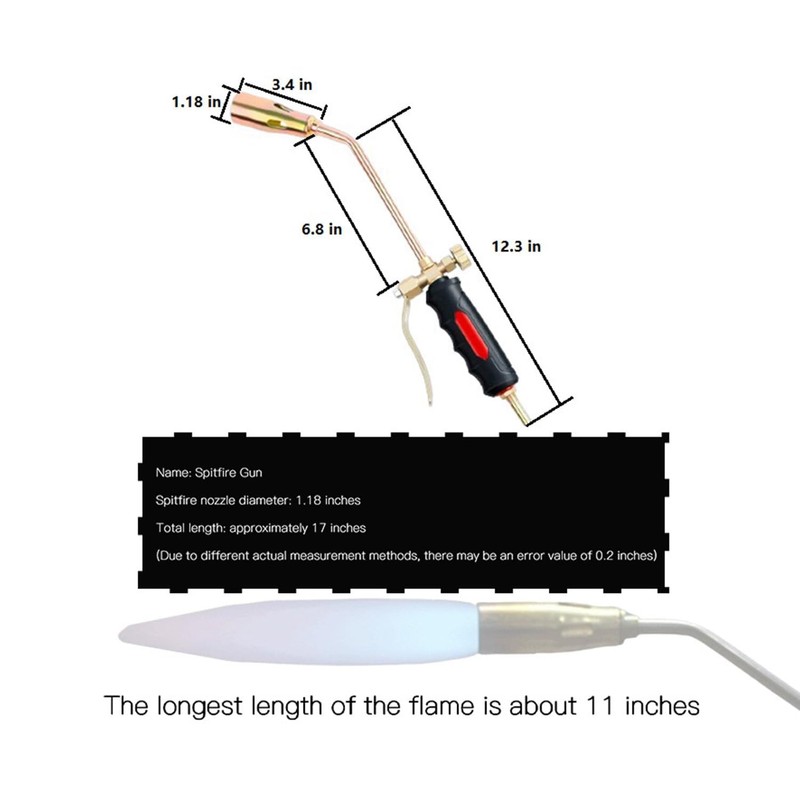 Propane torch can be used for a variety of purposes