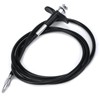 Pastlla 39.4"(100cm) Threaded Release Cable Vibration-Free Black Shutter Release Cable