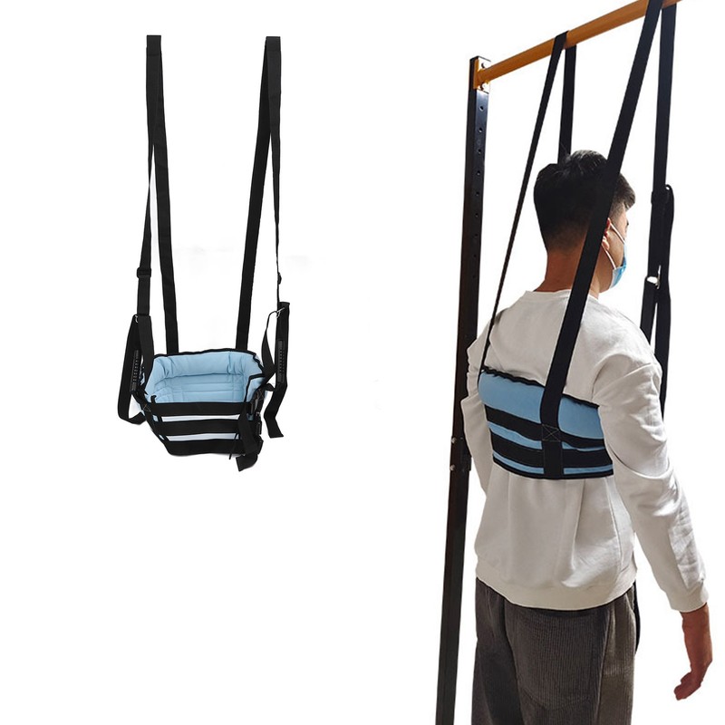 Lumbar Belt Thickened Canvas Cotton Back Lumbar Suspension Straps Back