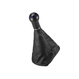 Partuto Blue 5 Speed Manual Gear Shift Knob Stick Shifter Lever Head Ball for VW Golf MK1 MK2 MK3 MK4 1973-2005 - Pack of 1 Replacement