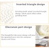 Norhogo Ceramic Grater, Ceramic Ginger Grater, Supplied with Brush, Garlic