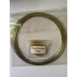 Condor High-End Ultra Pure Audio Grade Silver Solder Lead Free  120" + free Flux