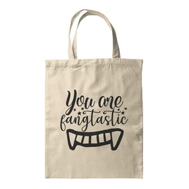 BWW Print - You Are Fangtastic - Tote, Gift Bag - Tote Bag, Single Sided