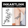 INKARTLINK Tattoo Tech, 2 Sheets Medium Semi Permanent Tattoo, Temporary