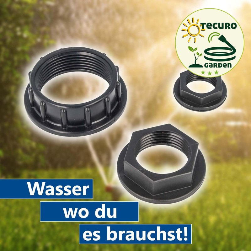 Tecuro Lock Nut with IG - PP Black