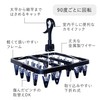 Towa Industry CLR II 20347 Polycarbonate 24P Pinch Hanger, Polycarbonate,