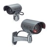Relaxdays 2 x Dummy Camera Security Kit CCD Camera with