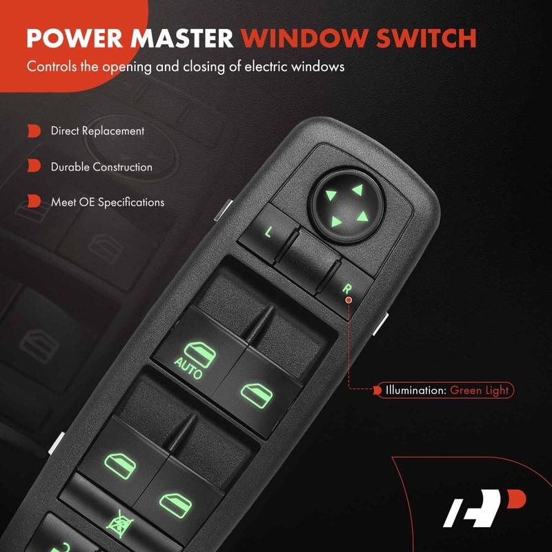A-Premium Power Master Window Switch Compatible with Jeep & Dodge