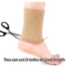 2 Pcs Gel Tubing Ankle Sleeve, Ankle Protector Brace for
