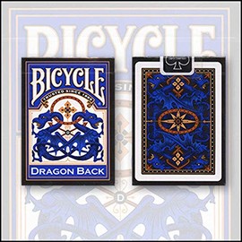 Bicycle Spiel Dragon (blau)