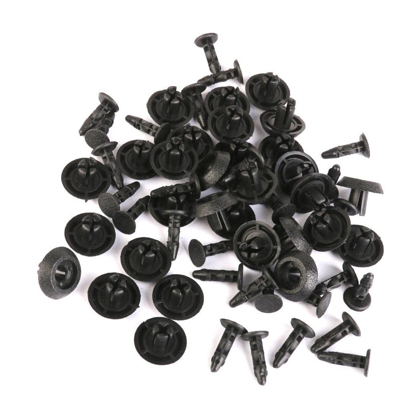 KOZEEY 30pcs Nylon Push Clip Rivet for Toyota Camry Highlander