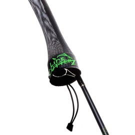 Line Cutterz Edition TRC - Protector de caña de Pescar con Correa de Carrete y Punta de Espuma (Paquete de 2), Spincasting - Lanzador giratorios, Negro, Verde, Large