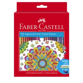 Faber-Castell - Colores Faber Castell Hexagonales x 72