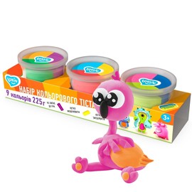 3 Cups Multi-Coloured Lovin Modeling Set with Colour Dough, Craft Kits for Kids - Arts and Crafts for Kids - Colour Dough Modelling and Sculpting Playdough Set - Ideal Creative Activity Kit
