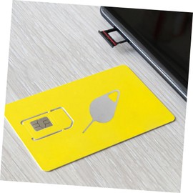 KOMBIUDA 100Pcs Metal Sim Card Ejector Pins Durable Tray Remover for Mobile Phones Convenient and Tool Compatible with Smartphones and Tablets