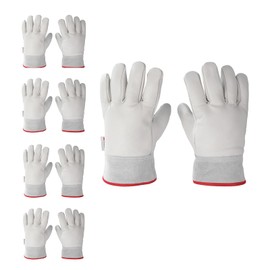 Sindayo Cryogenic Gloves -436°F/-260°C for Liquid Nitrogen(LN2), Dry Ice & Lab. Thermal Insulated Safety Cold Work Gloves (5 Pair(10 inch))