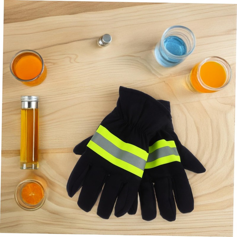 CIYODO 1 Pair Rescue Gloves For Firefighting: Flame-resistant Gloves In