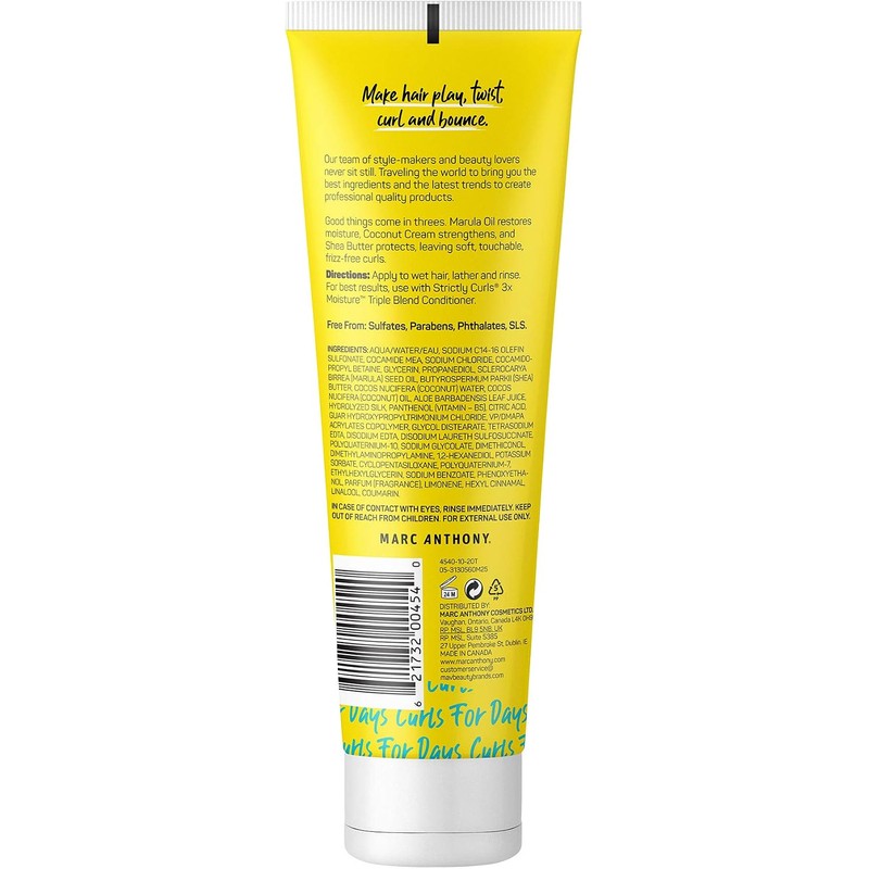 Marc Anthony Strictly Curls 3x Moisture Triple Blend 250ml