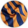 SHLAX&WING Men's Silk Necktie, Blue, Yellow, 6cm x 147cm Necktie