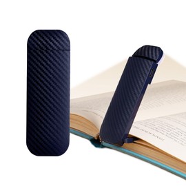 HEMONNKAM Reading Book Light, Clip on Reading Light, Rechargeable Reading Light, Book Lights for Reading at Night in Bed, Reading Lights for Books in Bed, Book Reading Light Clip, Deep Blue