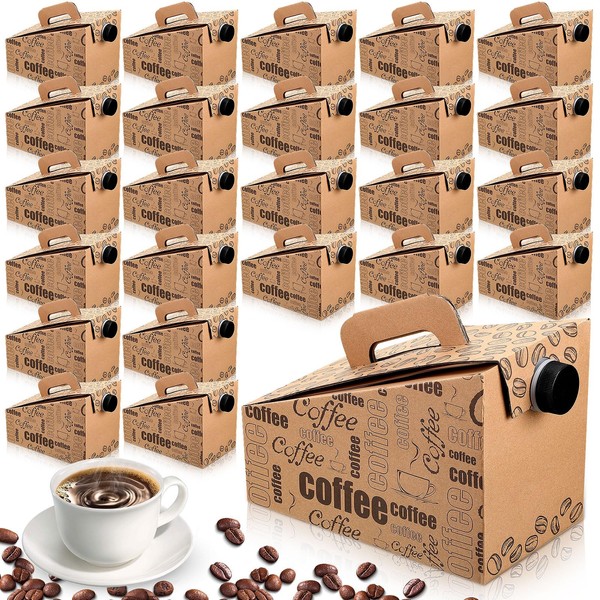 Resholder 10 Pack Coffee Boxes for Catering Coffee 96 oz