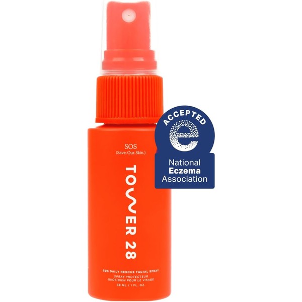 Tower 28 SOS Daily Rescue Facial Spray for Sensitive Skin,