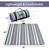 HX&OD Outdoor Picnic Blanket Extra Large, 80''*60'' Waterproof Picnic Mat