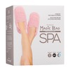 Magic Bag Spa Collection Heatable Slippers Pink Plush, Medium-Large