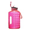 ETDW Gallon Water Bottle Jug witth Straw Cleaning Brush, 128oz