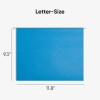 Smead Sky Blue Hanging File Folders 25 Pack Letter Size