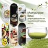 CAMATET Matcha Bowl and Whisk Holder Set, 500 ml/18 oz