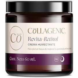 Collagenic Crema Facial Antiarrugas con Retinol y Colágeno Hidrolizado | Hidratación Profunda + Reafirmante | Mejora Firmeza y Textura de Piel, Hidrat