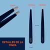 NO HAIR CREW Pinzas de precisión para hombre - Afiladas