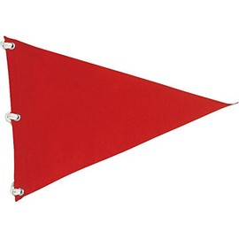 Light M-103 (010) Plain Triangle Flag, Red