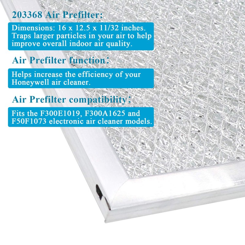 Upgraded 203368 F50F F300E Air Prefilter by Beaquicy - Replacement