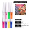 8Pcs Neon Liquid Eyeliner Waterproof Smudge Resistant Fluorescent Eyeliner for