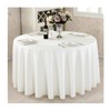 FANIVIN Polyester Tablecloths Tablecovers Round Table cloth Home Hotel Restaurant