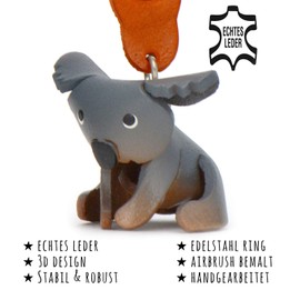 MONKIMAU Koala Australia Leather Keyring