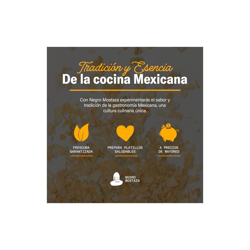 Negro Mostaza Cebolla Blanca Hojuela Deshidratada Cortada Trozos Bolsa 500gr