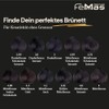 FemMas Haarfarbe Helle Kühle Kastanie 5.91 I Professionelle Creme Haarfarbe