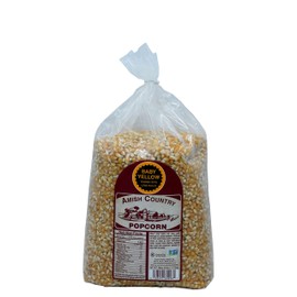 Amish Country Popcorn Baby Yellow Popcorn Kernels, 6LB Bag - Non-GMO, Gluten Free, Old Fashioned Popcorn