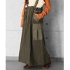 Cliff Mayer Women's Military Suspender Skirt, Khaki